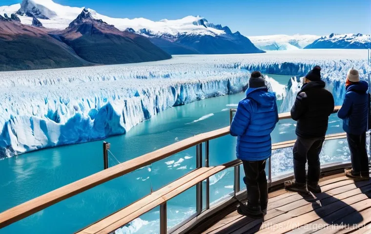 엘 칼라파테 페리토 모레노 빙하 - **Awe-inspiring Perito Moreno Glacier from the observation decks:** A breathtaking, expansive panora...